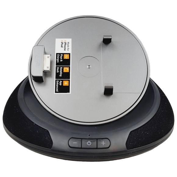 iLive Speaker System for iPod + iPhone - 3D Rotating Dock - Picture 5 of 13